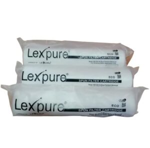 lexpur eco 10" spun filter cartridge – 90gm (pack of 3)